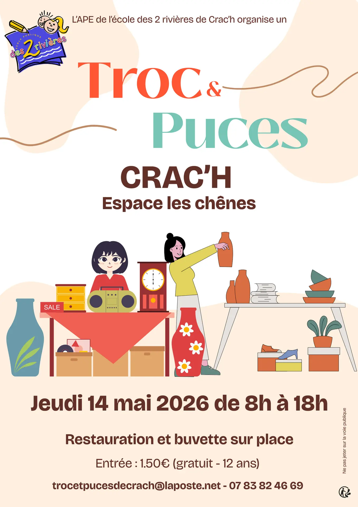 Affiche - Troc et puces 2026