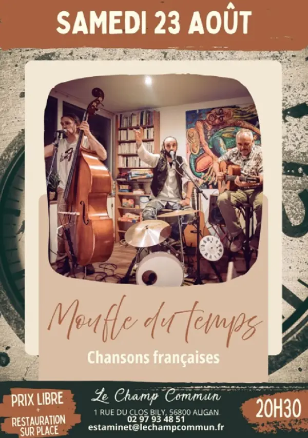Affiche-Moufle du Temps-Champ Commun-août-25