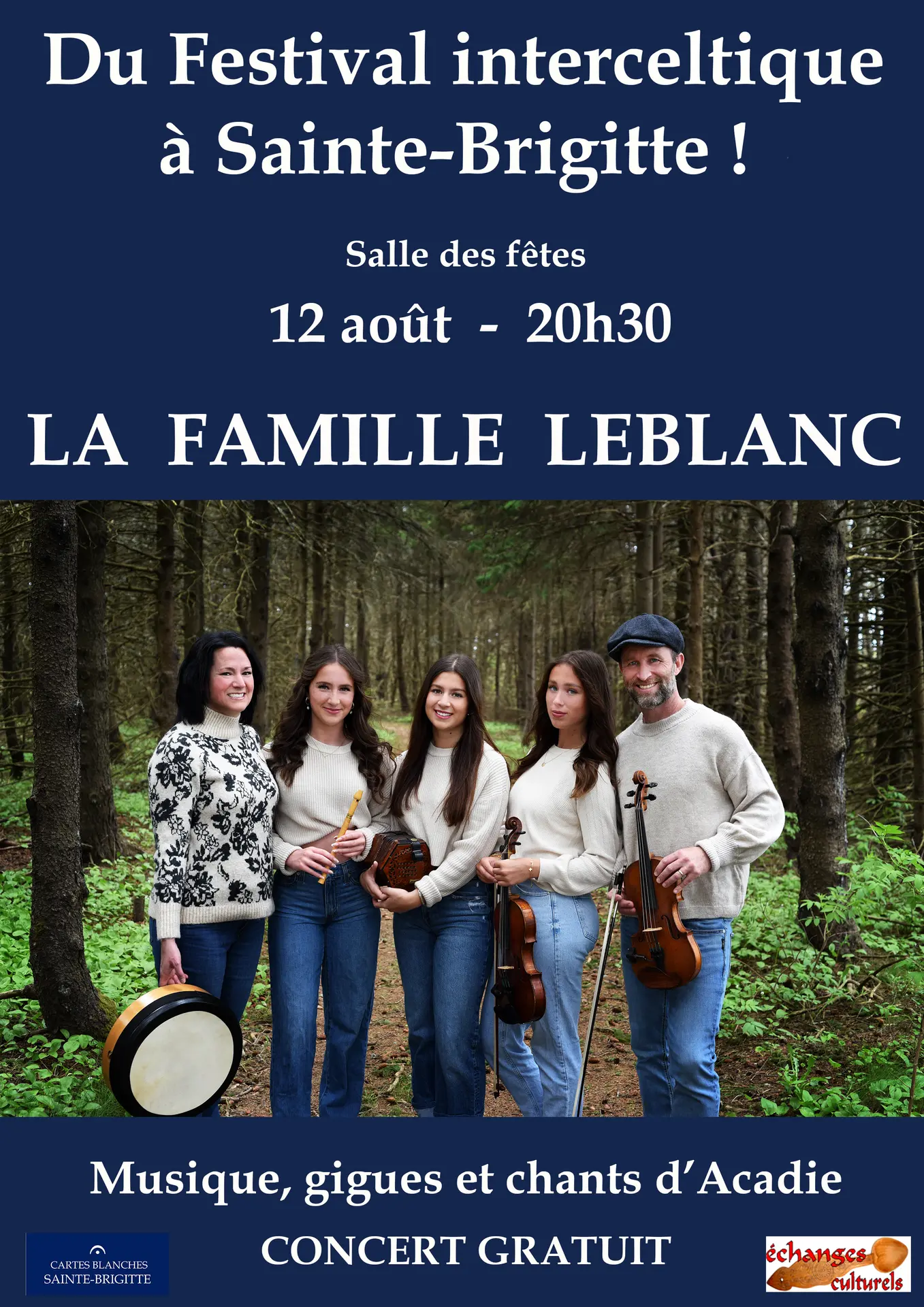 Affiche Famille Leblanc