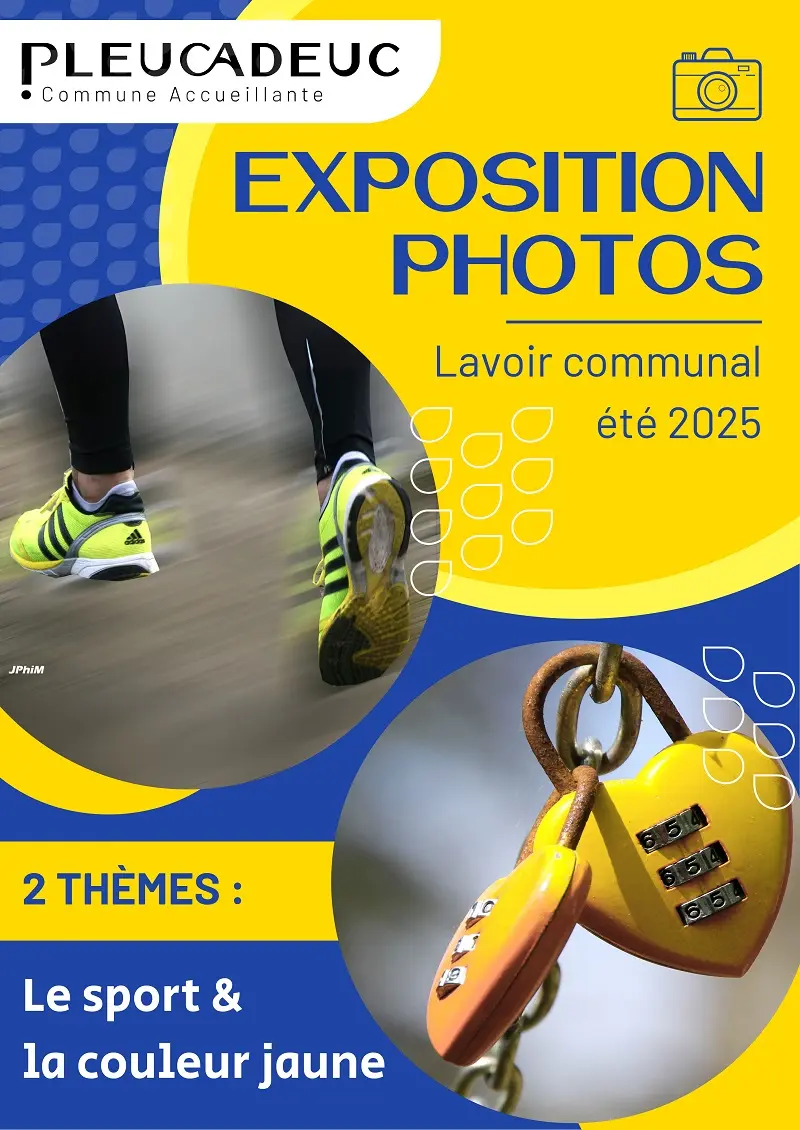 Affiche expo 2025 - été-Pleucadeuc