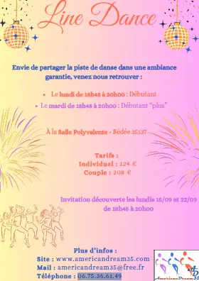 Affiche Line Dance