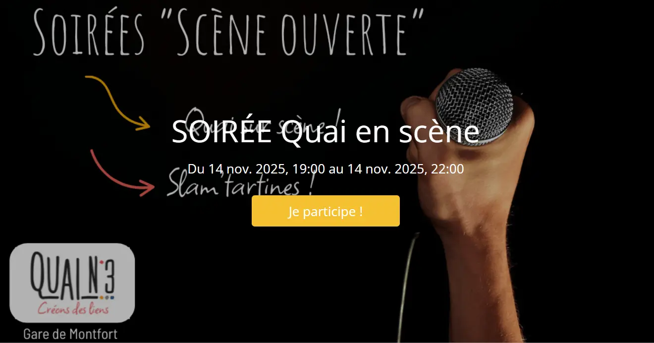 Soirée Quai en scène
