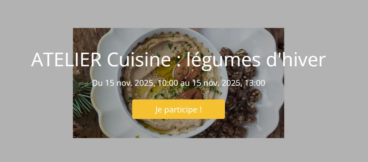 Atelier Cuisine : Légumes d'Hiver