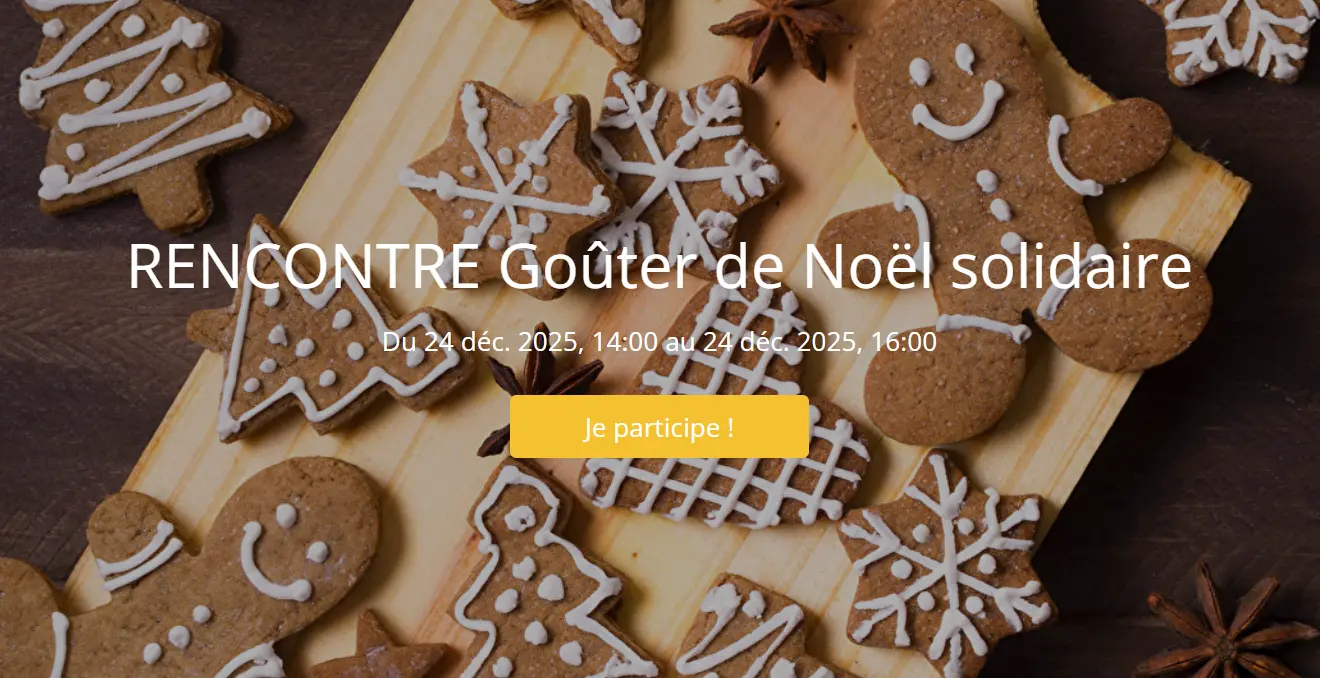 RENCONTRE Goûter de Noël solidaire