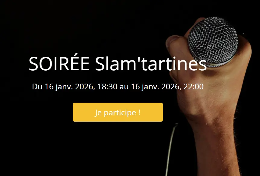 Soirée Slam Tartines
