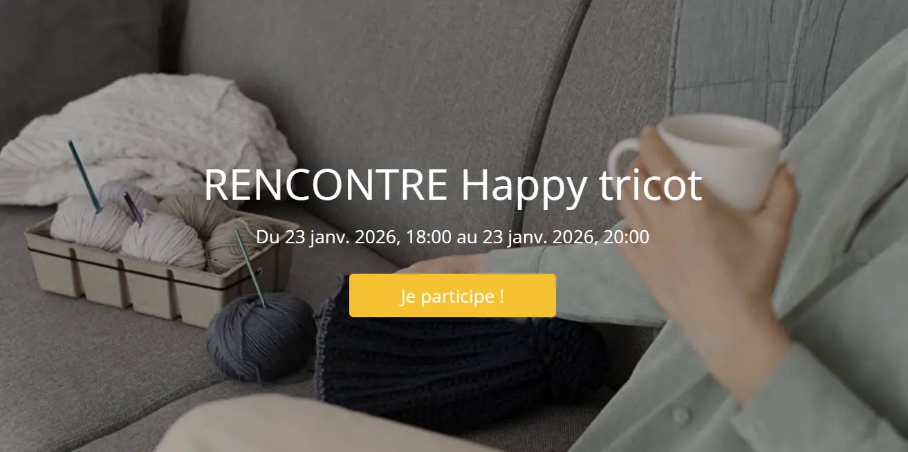 RENCONTRE Happy tricot