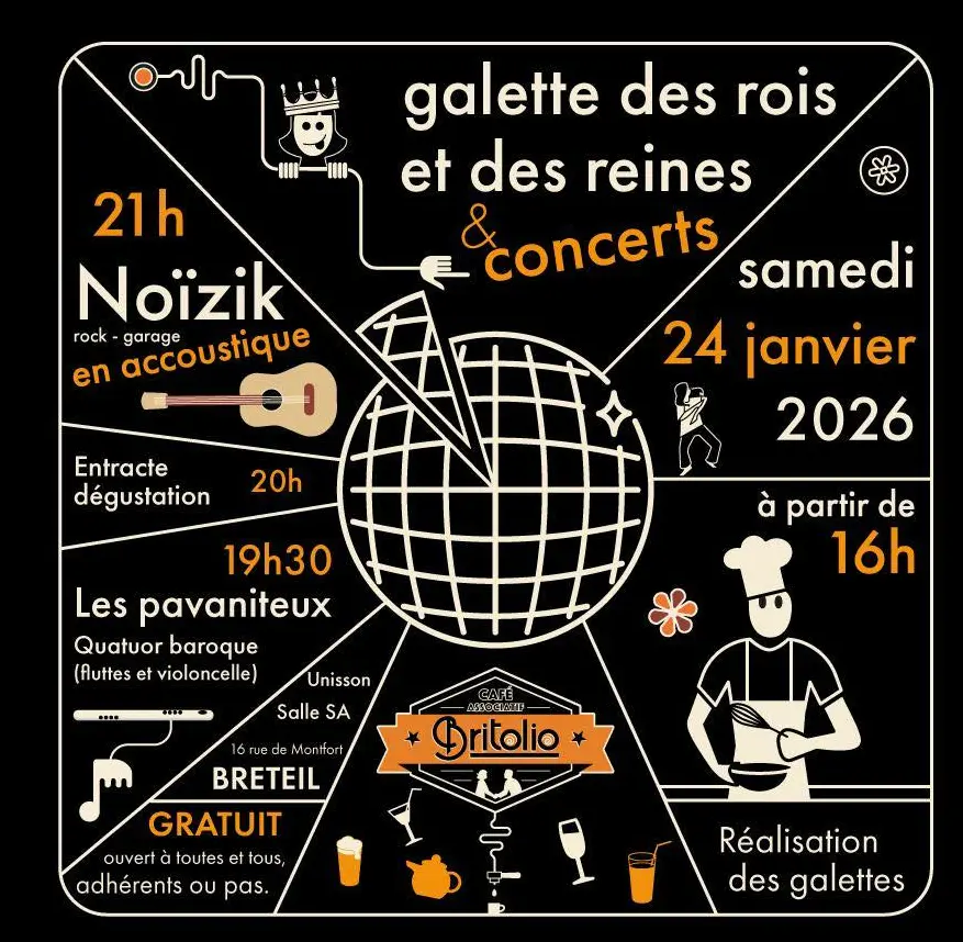 Galettes des rois et des reines et concerts