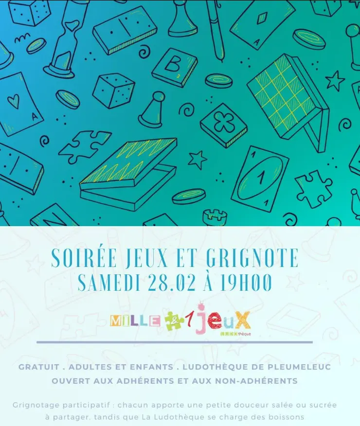 Soirée Jeux et Grignote