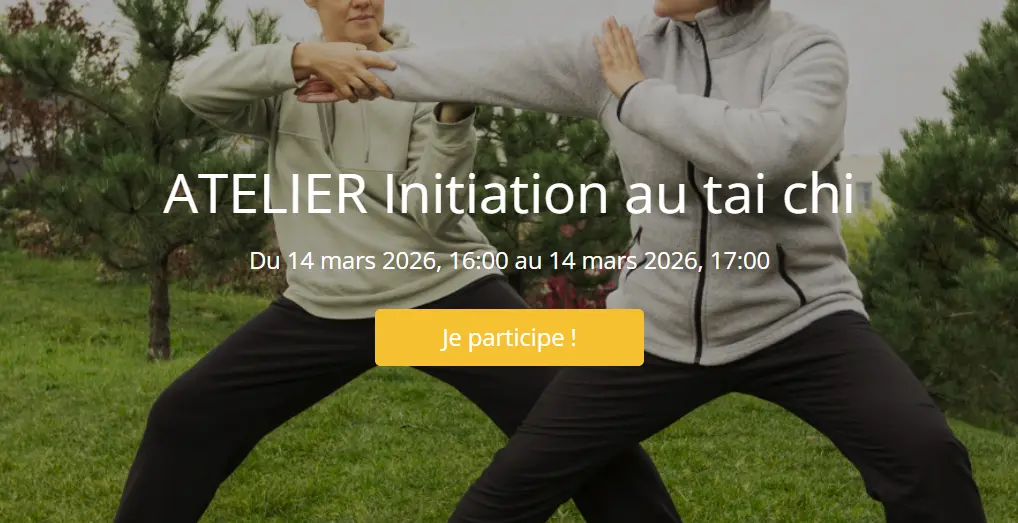 ATELIER Initiation au tai chi