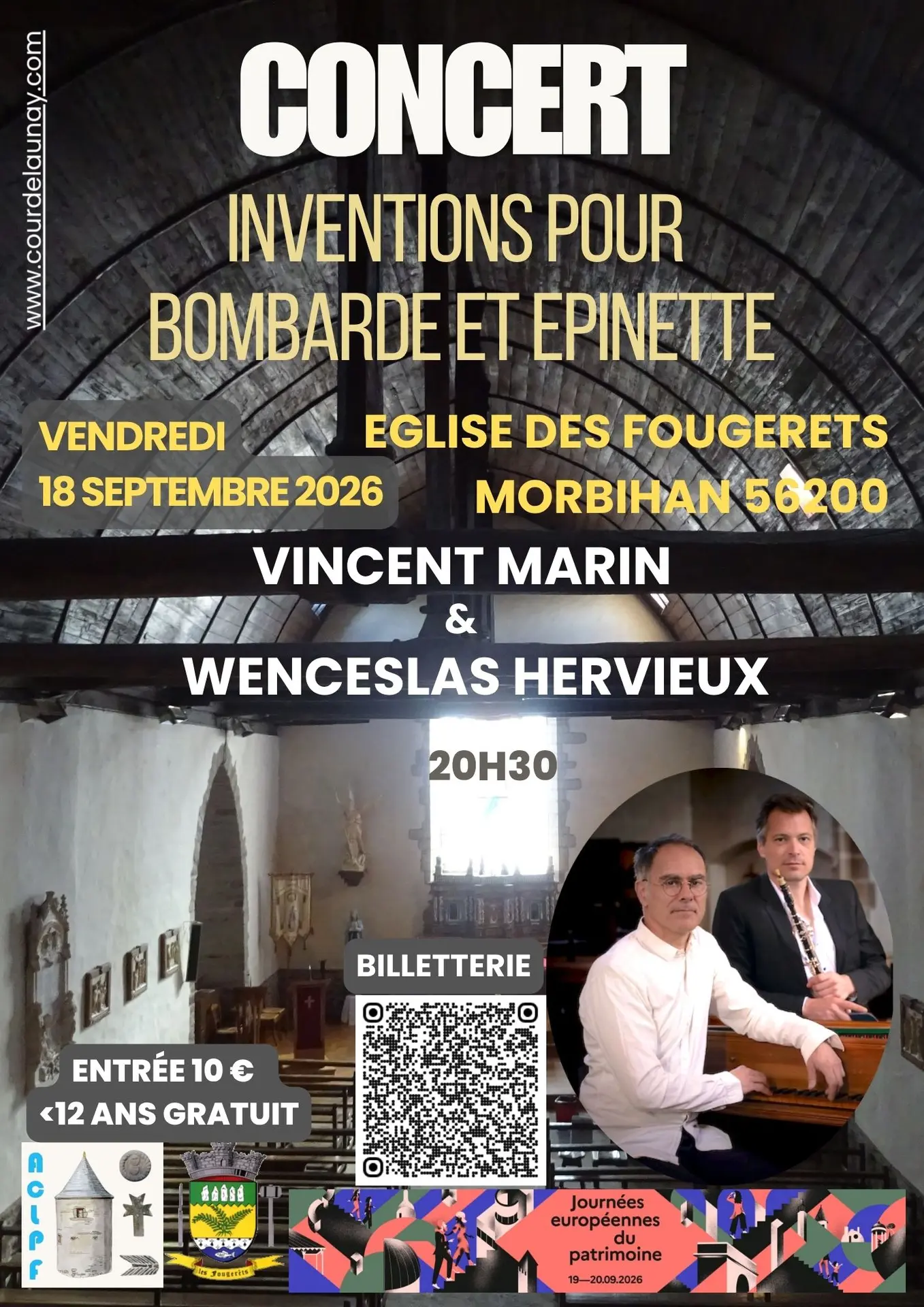 Concert église les Fougerêts