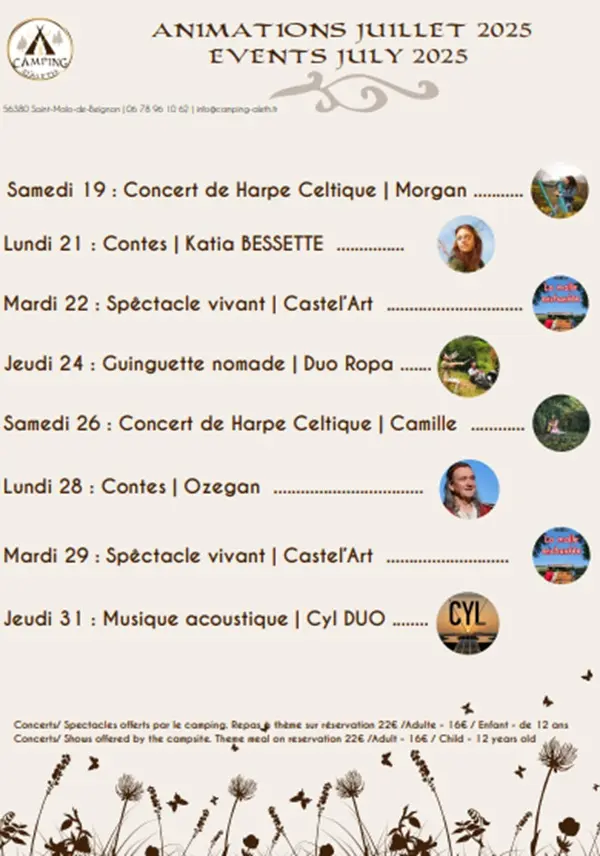 Concerts-camping d'Aleth-juillet-2025