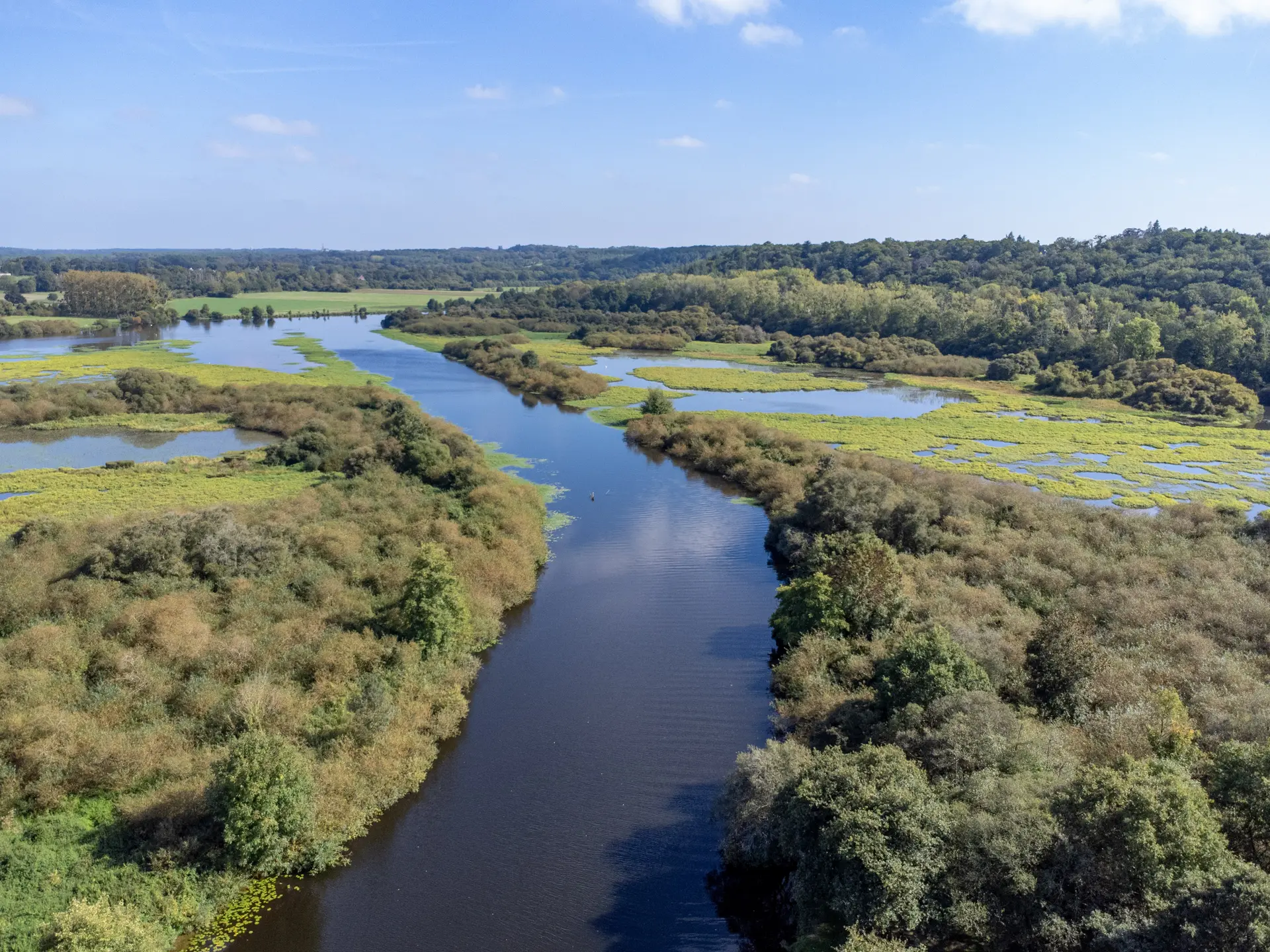 Les Marais de Glénac au Drone