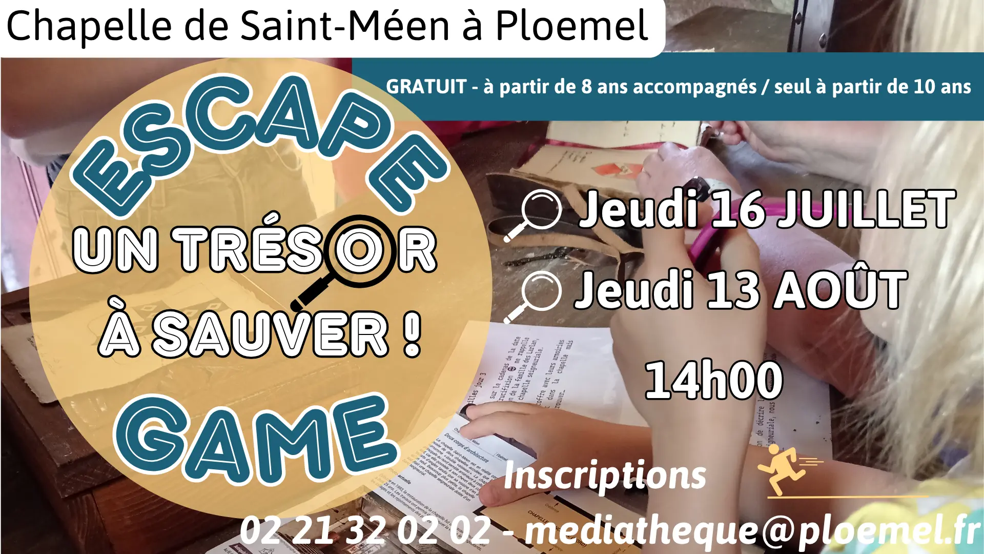 Escape game Un trésor à sauver