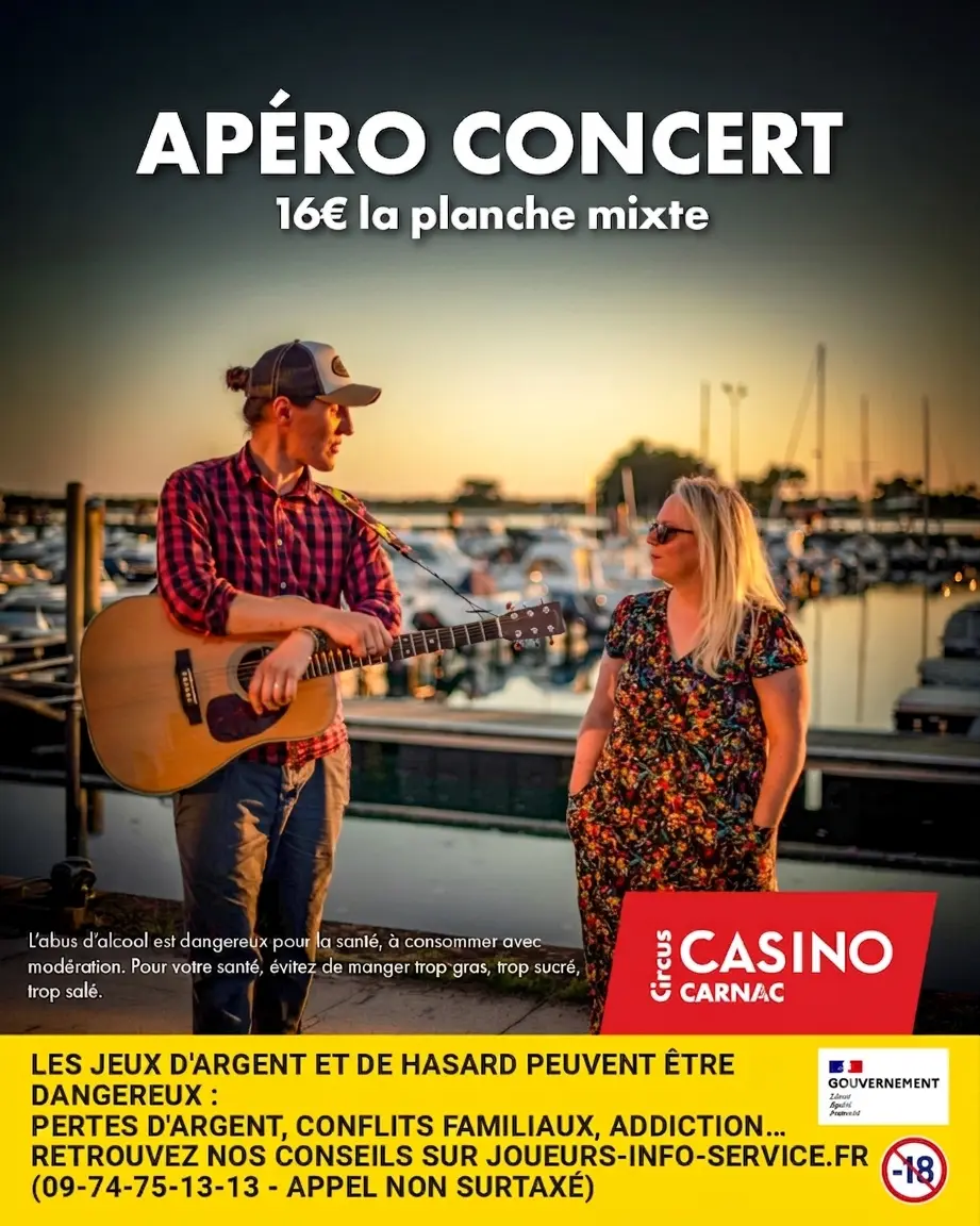 apero concert Carnac Y closer
