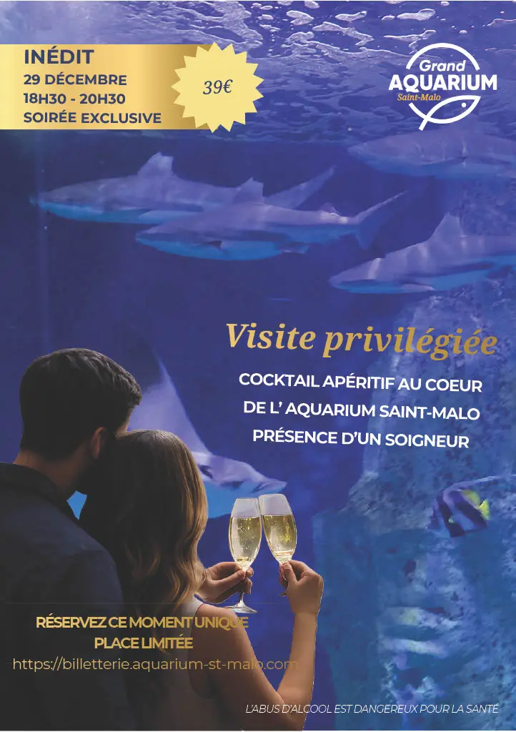 Soirée événement au Grand Aquarium