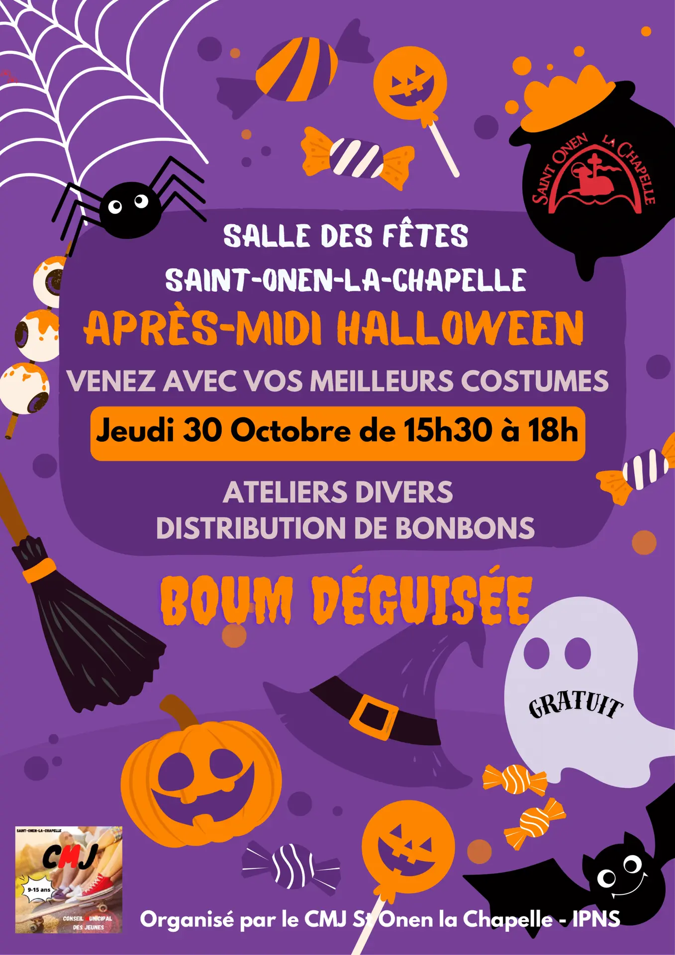 Halloween à Saint Onen