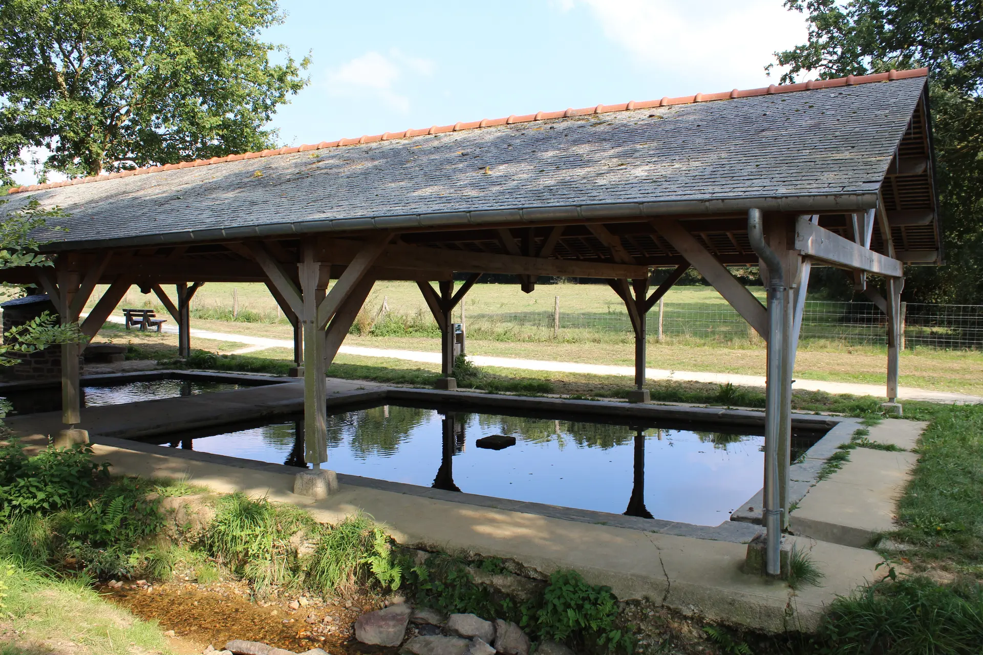 Lavoir du Blavon Bédée Village Etape