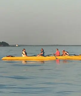 L'aviron sous le soleil