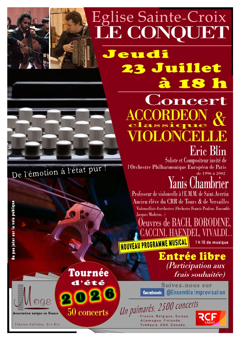 Affiche du concert