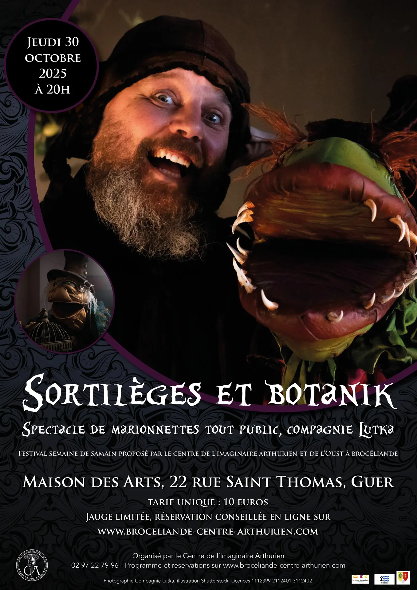 spectacle de marionnettes de la Compagnie Lutka