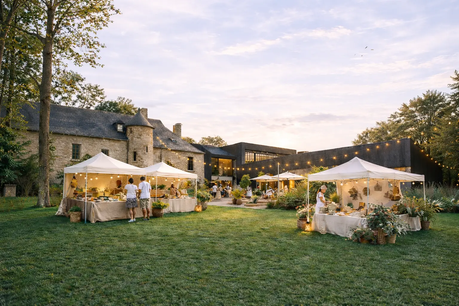 Marché des créateurs-maison-obono-vannes-sortir-dimanche-auray-restaurant-bar