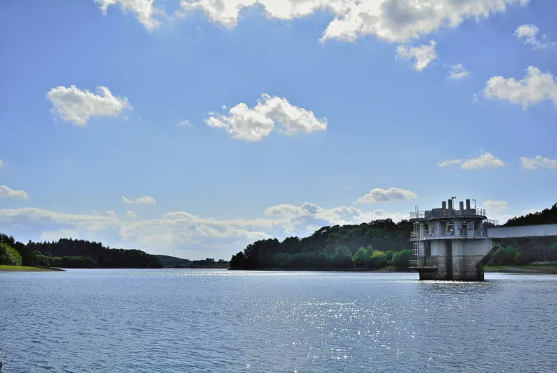 Retenue de la Chèze à Saint-Thurial