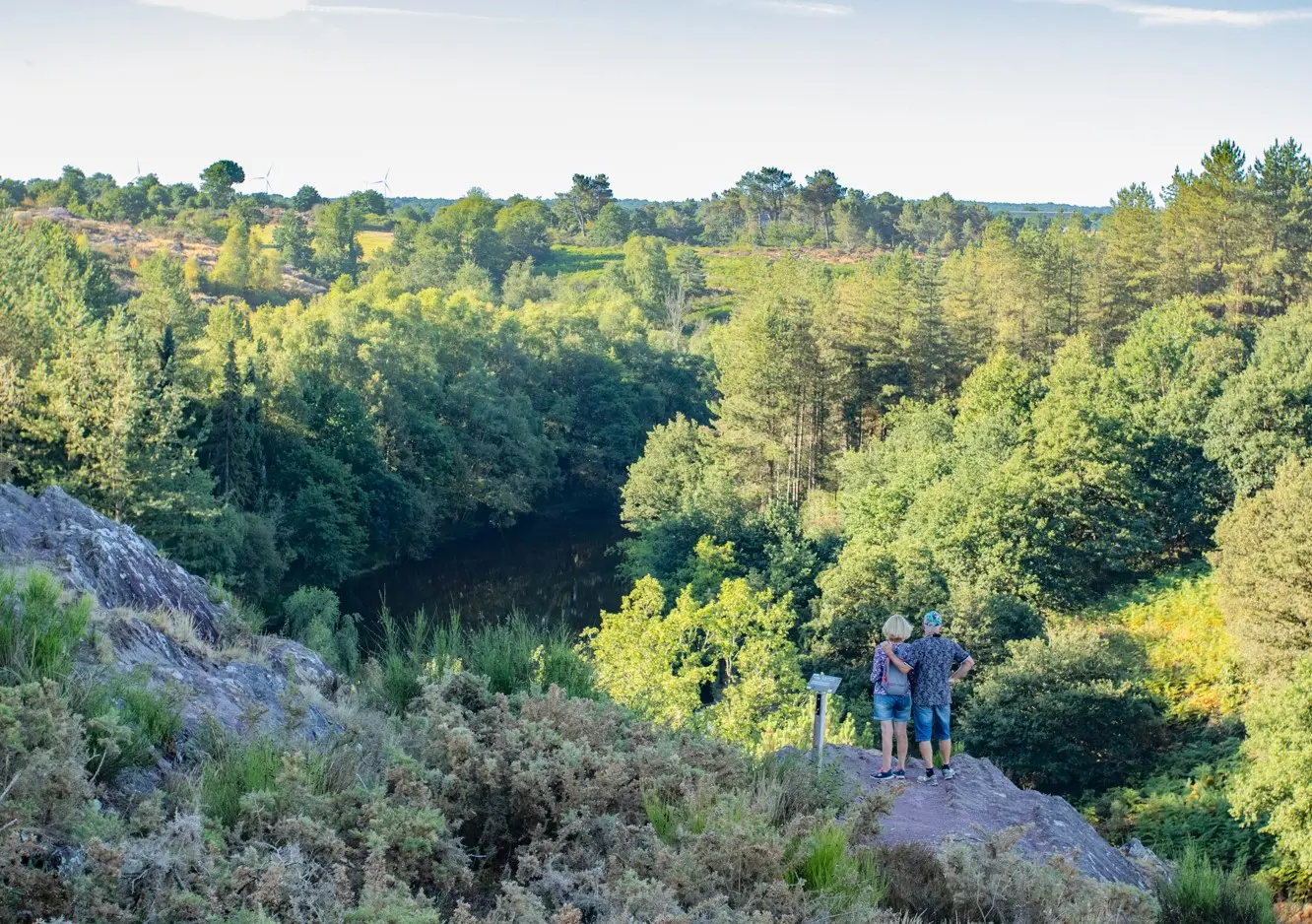 Randonnée vallon de la chambre au Loup Iffendic2