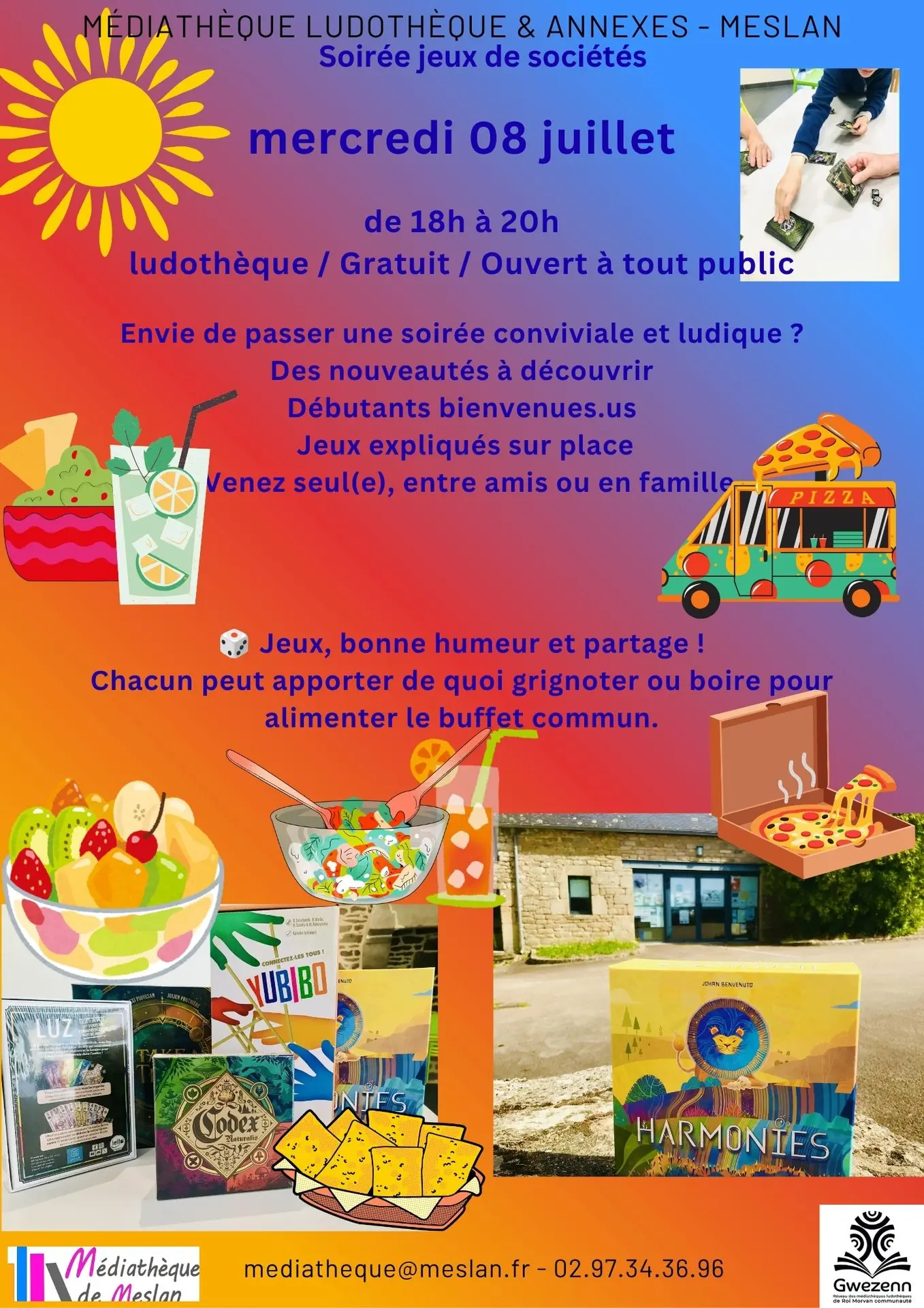SOIREE JEUX 08 JUILLET