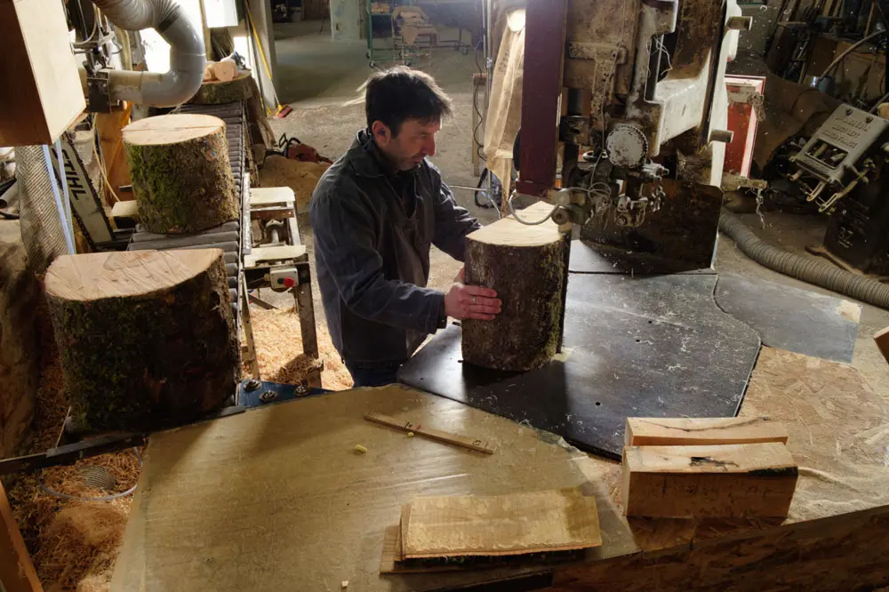 Visite d'une saboterie