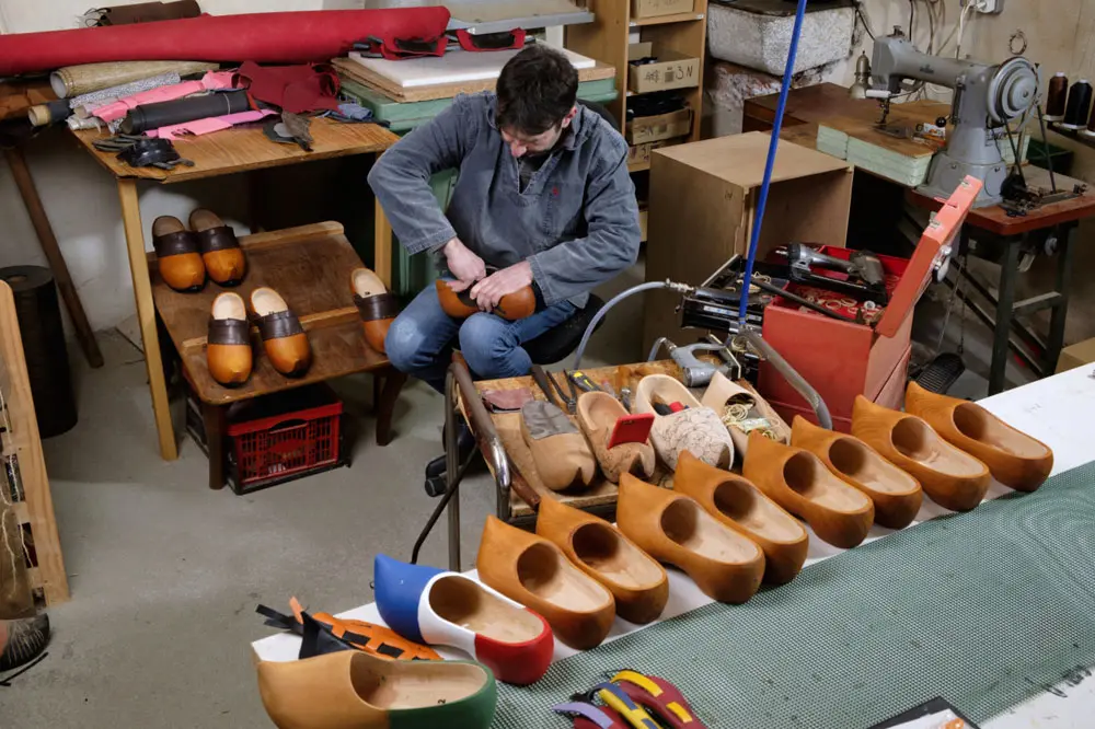 Visite d'une saboterie