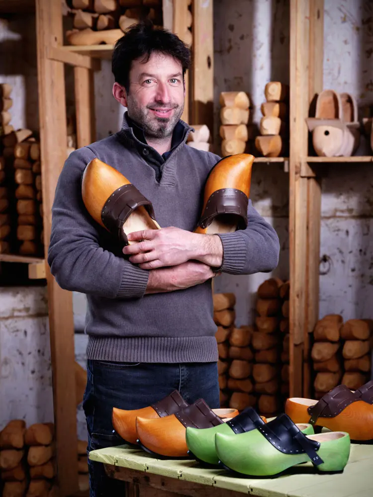 Visite d'une saboterie