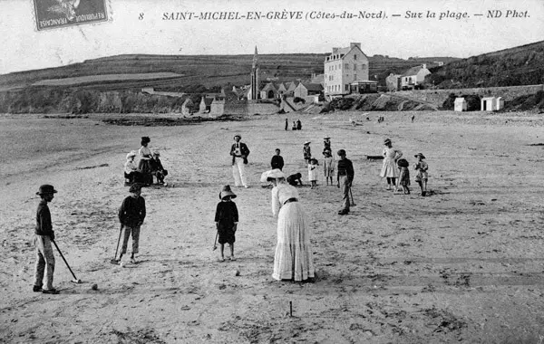 Saint-Michel-en-Grève la plage