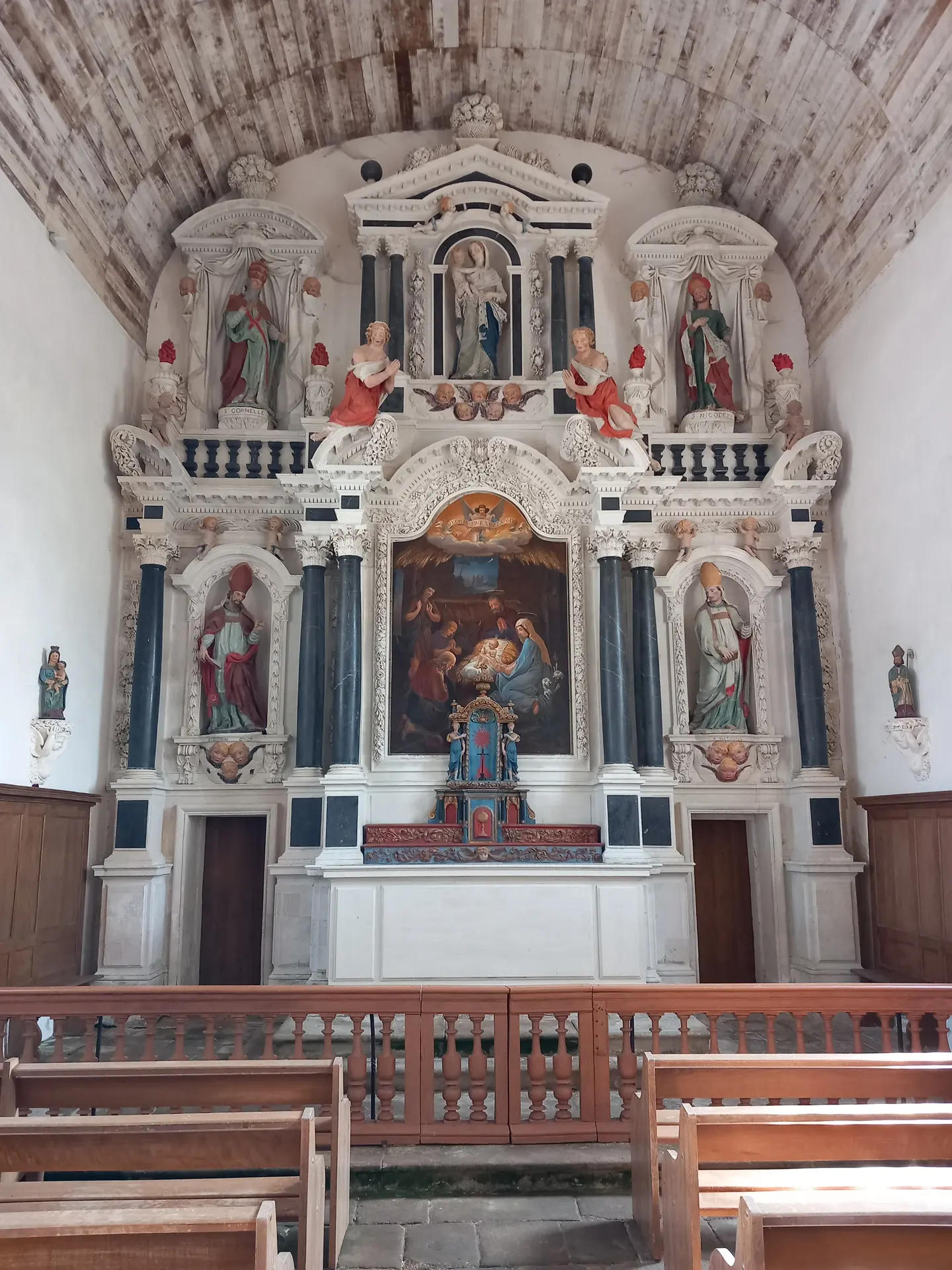 Le retable de Saint-Quirin