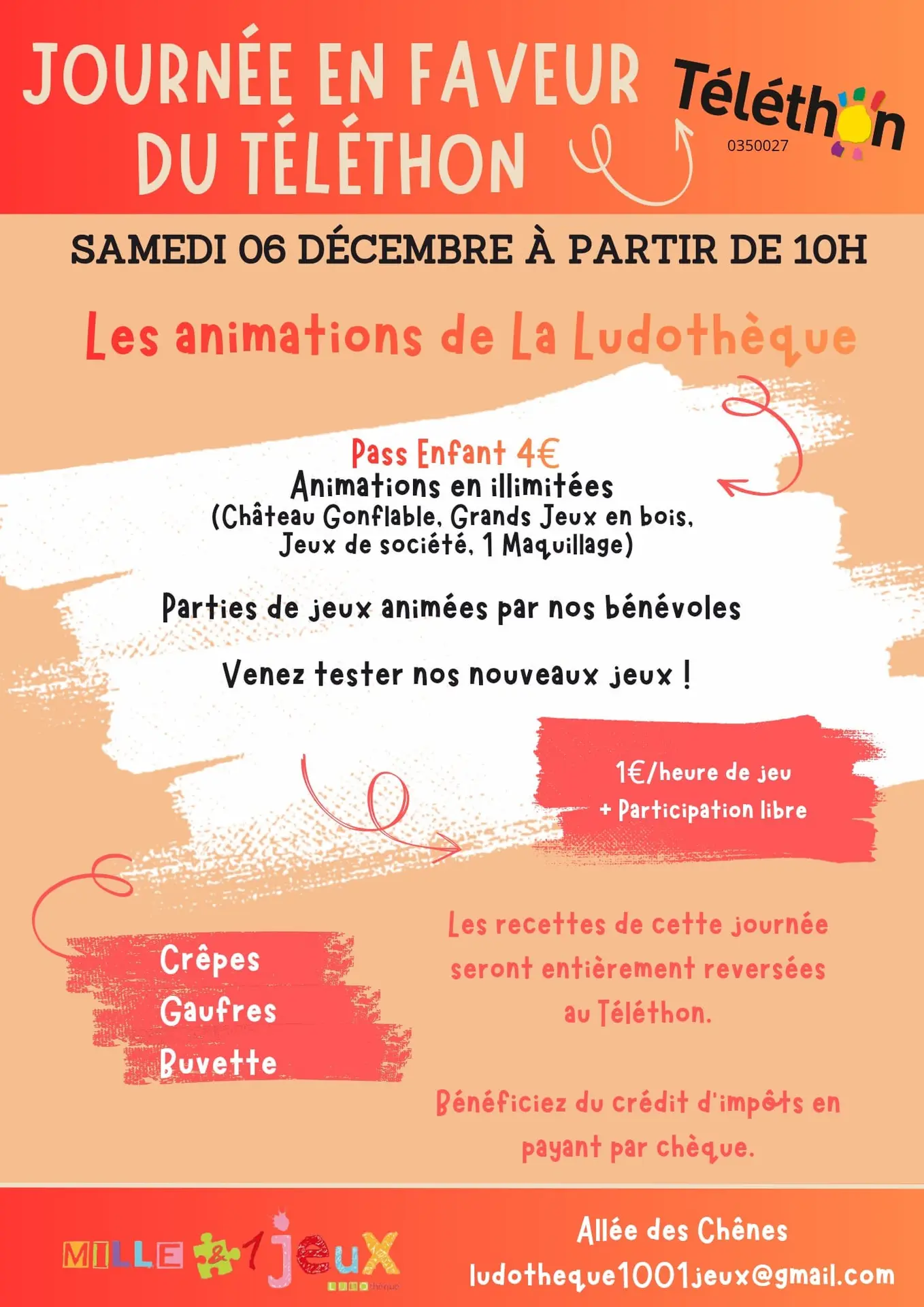 Téléthon la ludothèque