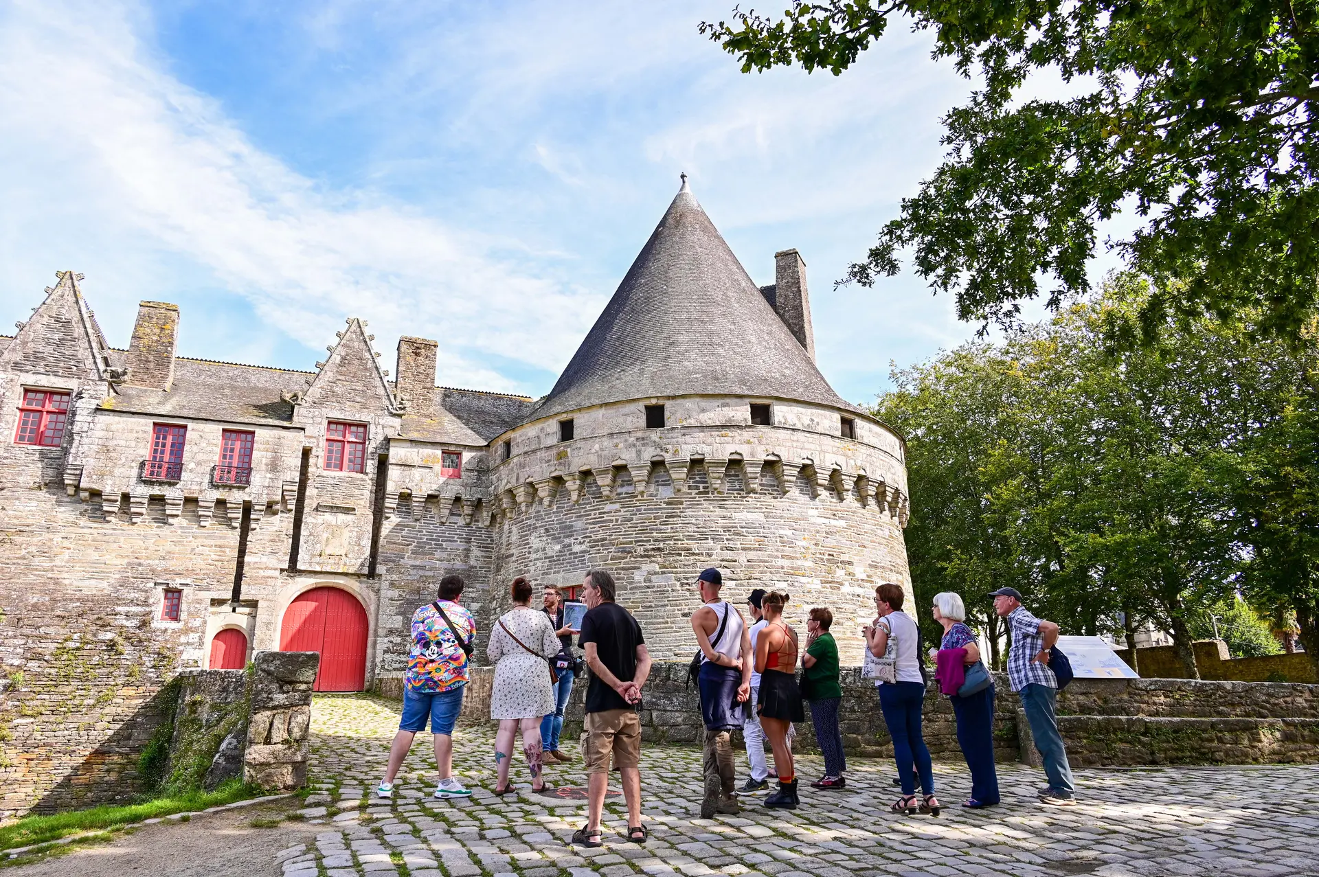 Visite guidee chateau de Pontivy