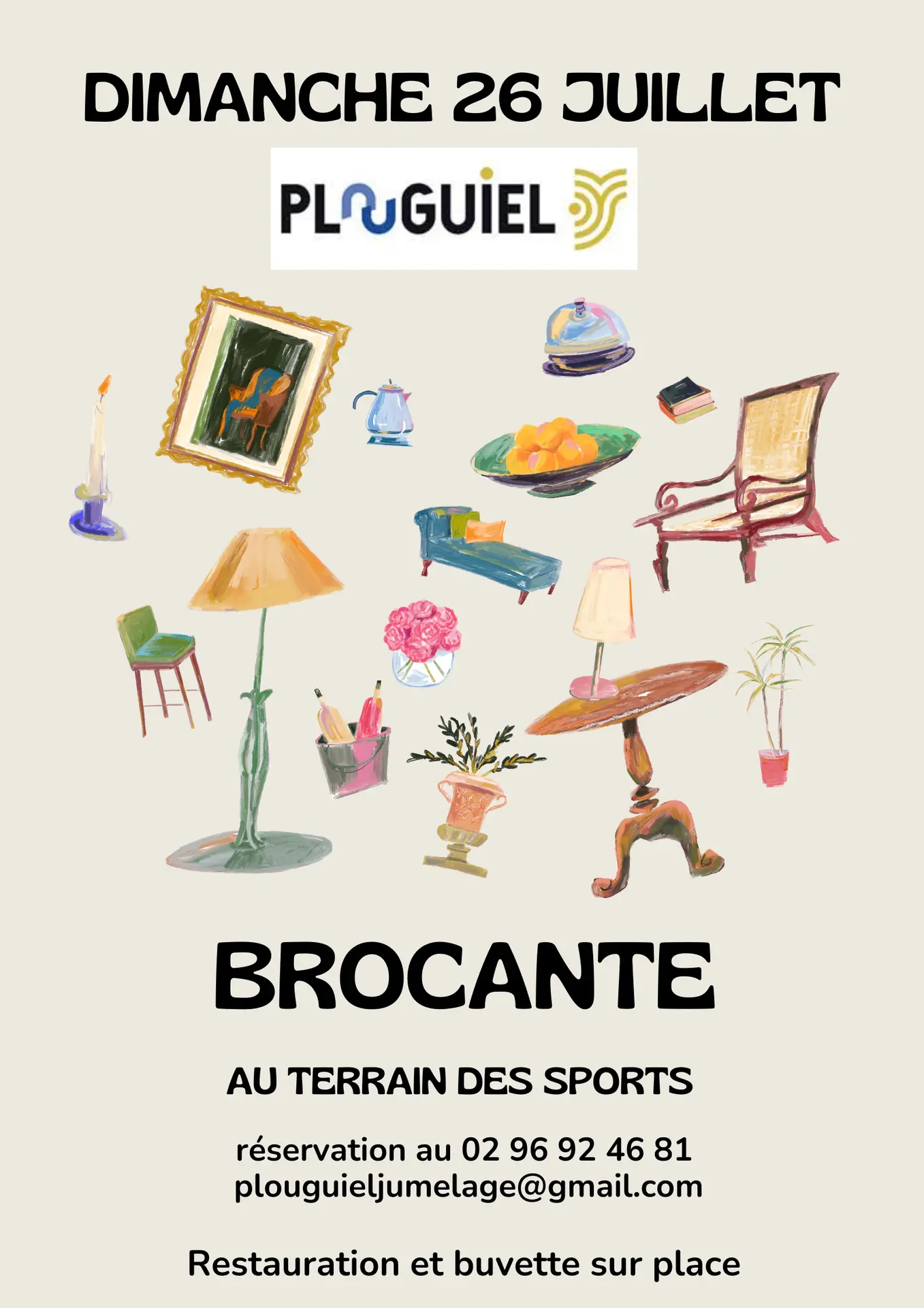 affiche brocante 2026