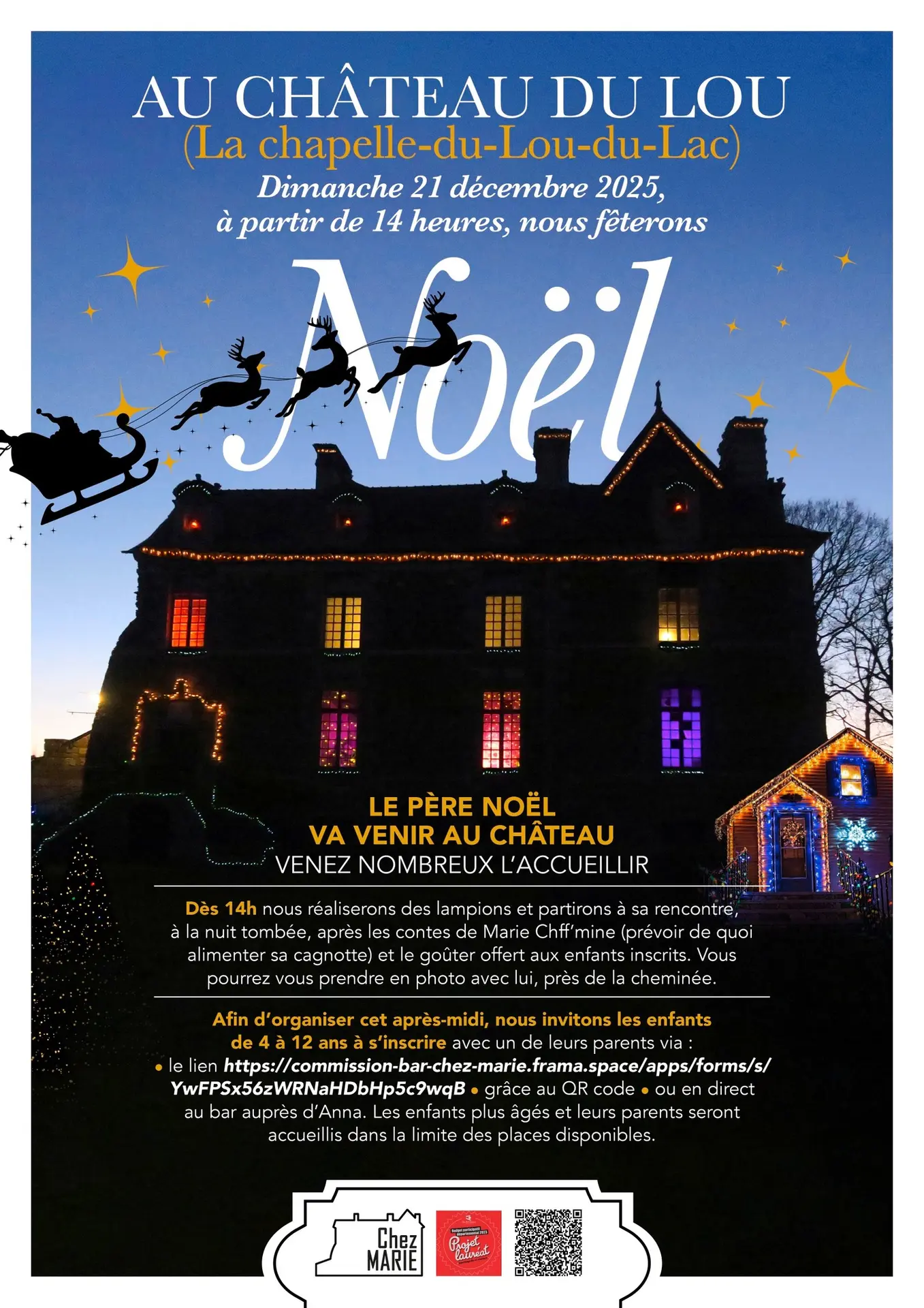 affiche chez marie Noël