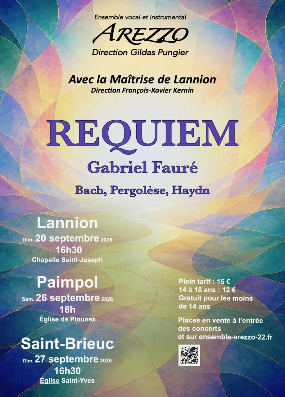 affiche concert Arezzo 2026