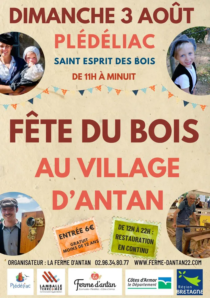 Fête du bois au village d'Antan