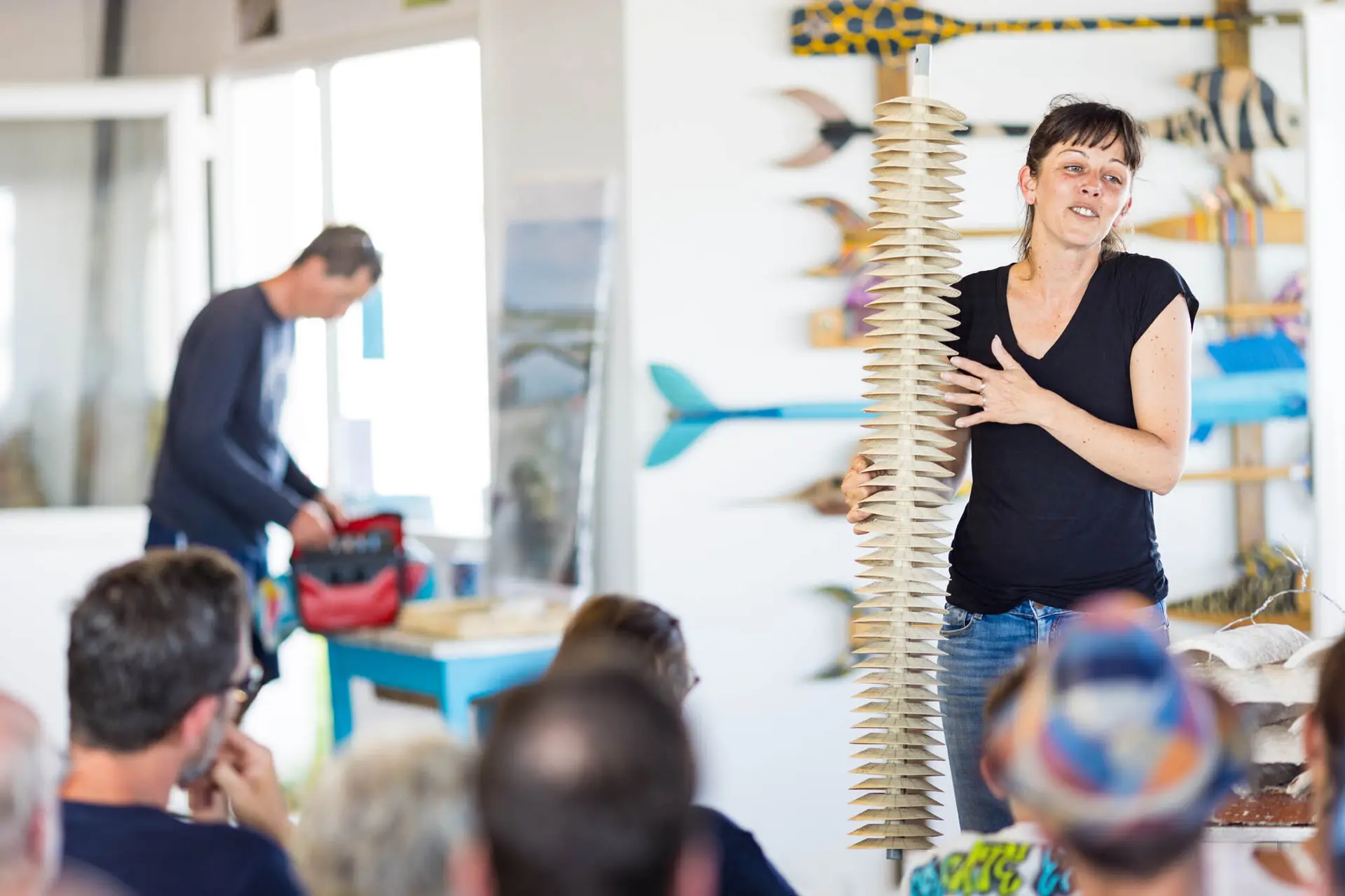 visite ostréicole huites Tibidy carnac
