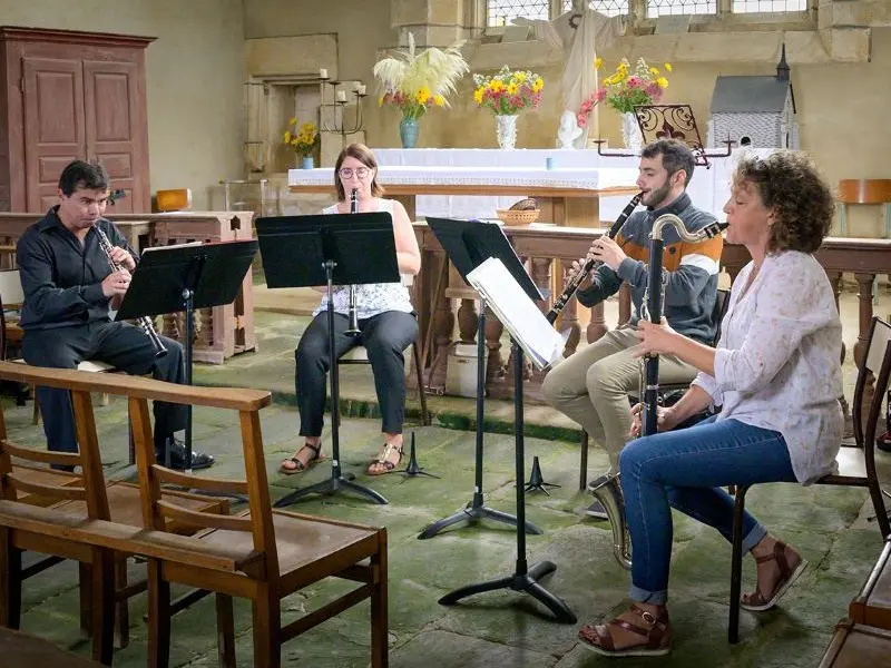 Concert - Quatuor - Dalbergia - Josselin - Destination - Brocéliande