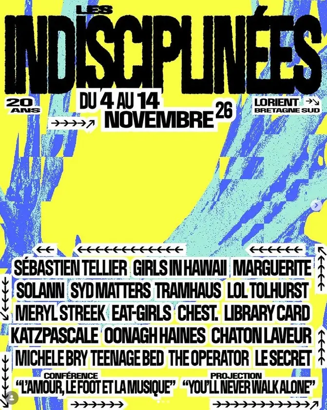 Festival Les IndisciplinéEs, à l'Hydrophone de Lorient, Morbihan (56)