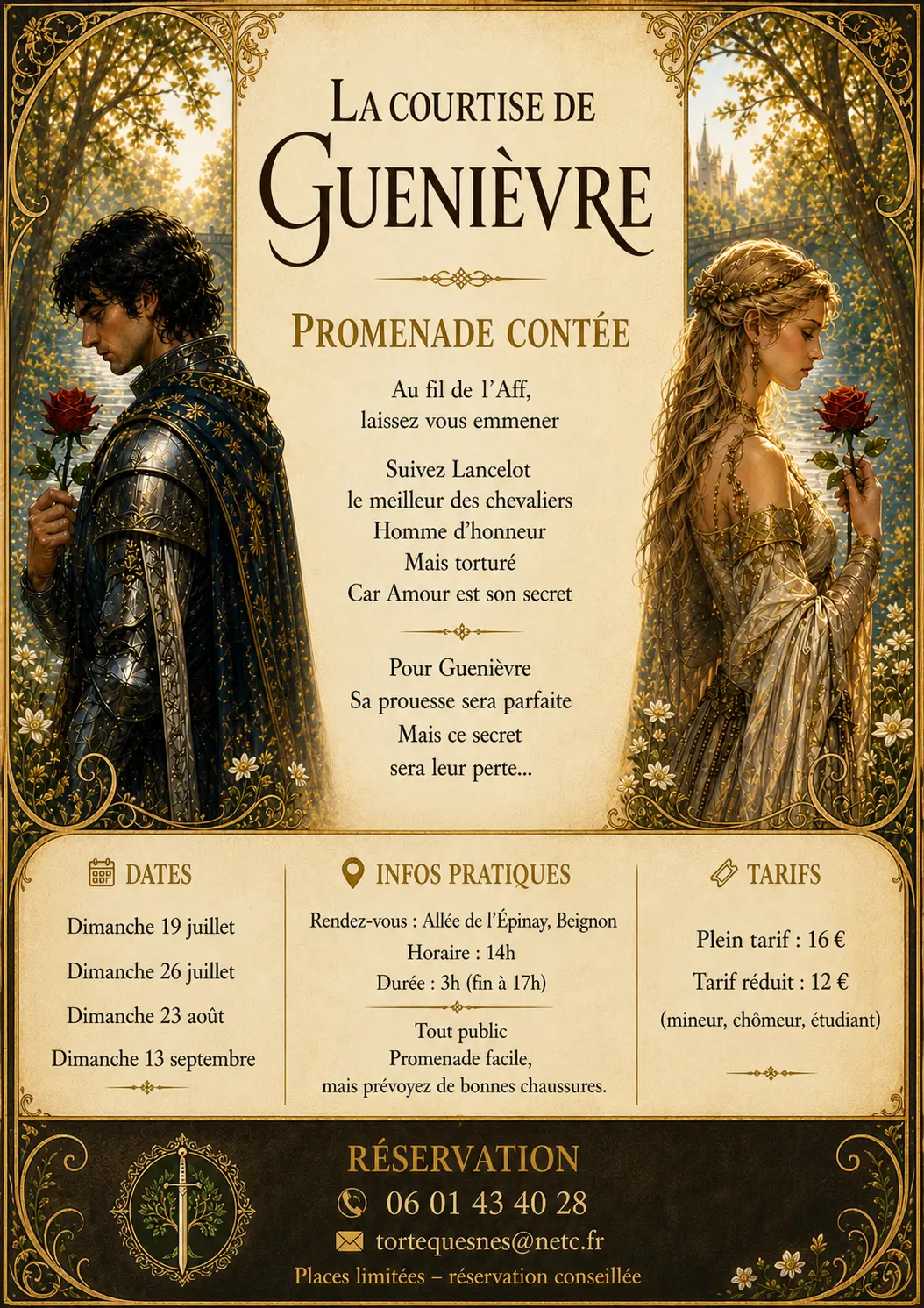 la courtise de guenièvre infos