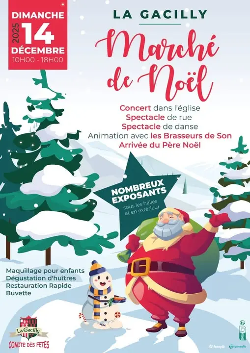 marché noel La Gacilly