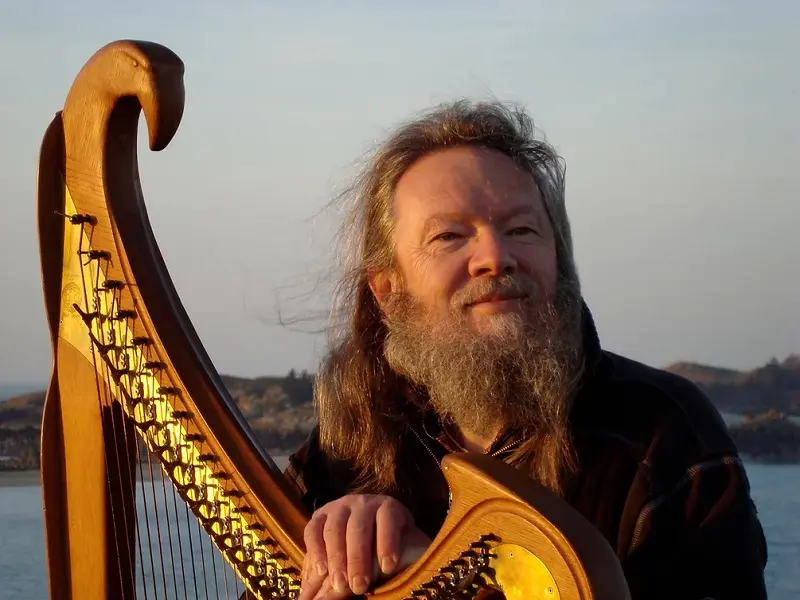 myrdhin_concert_harpe_celtique_Tréhorenteuc_DestinationBrocéliande