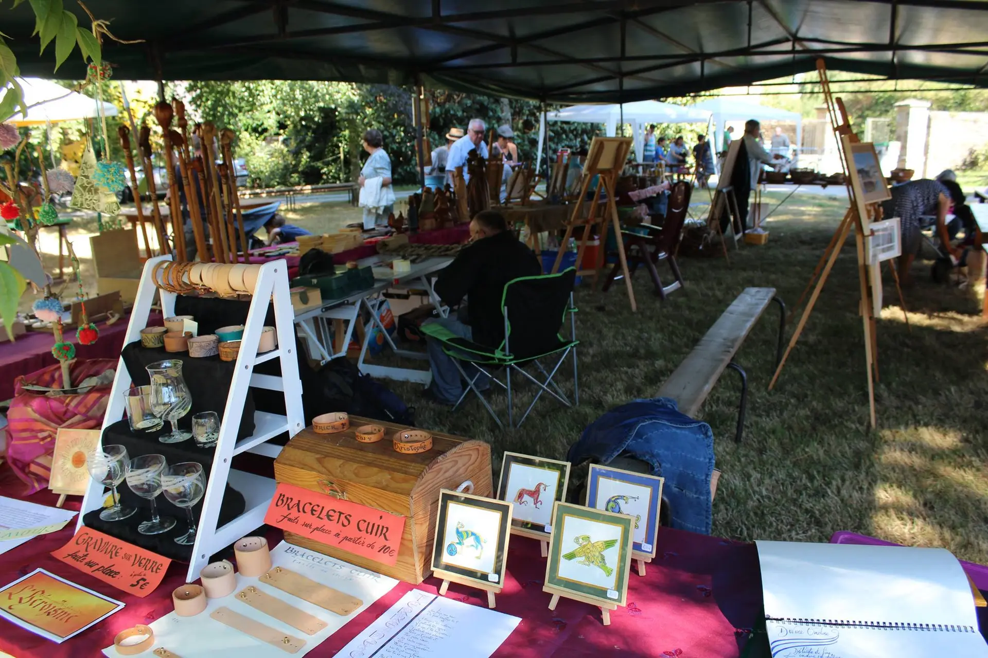 Marché d'artisans