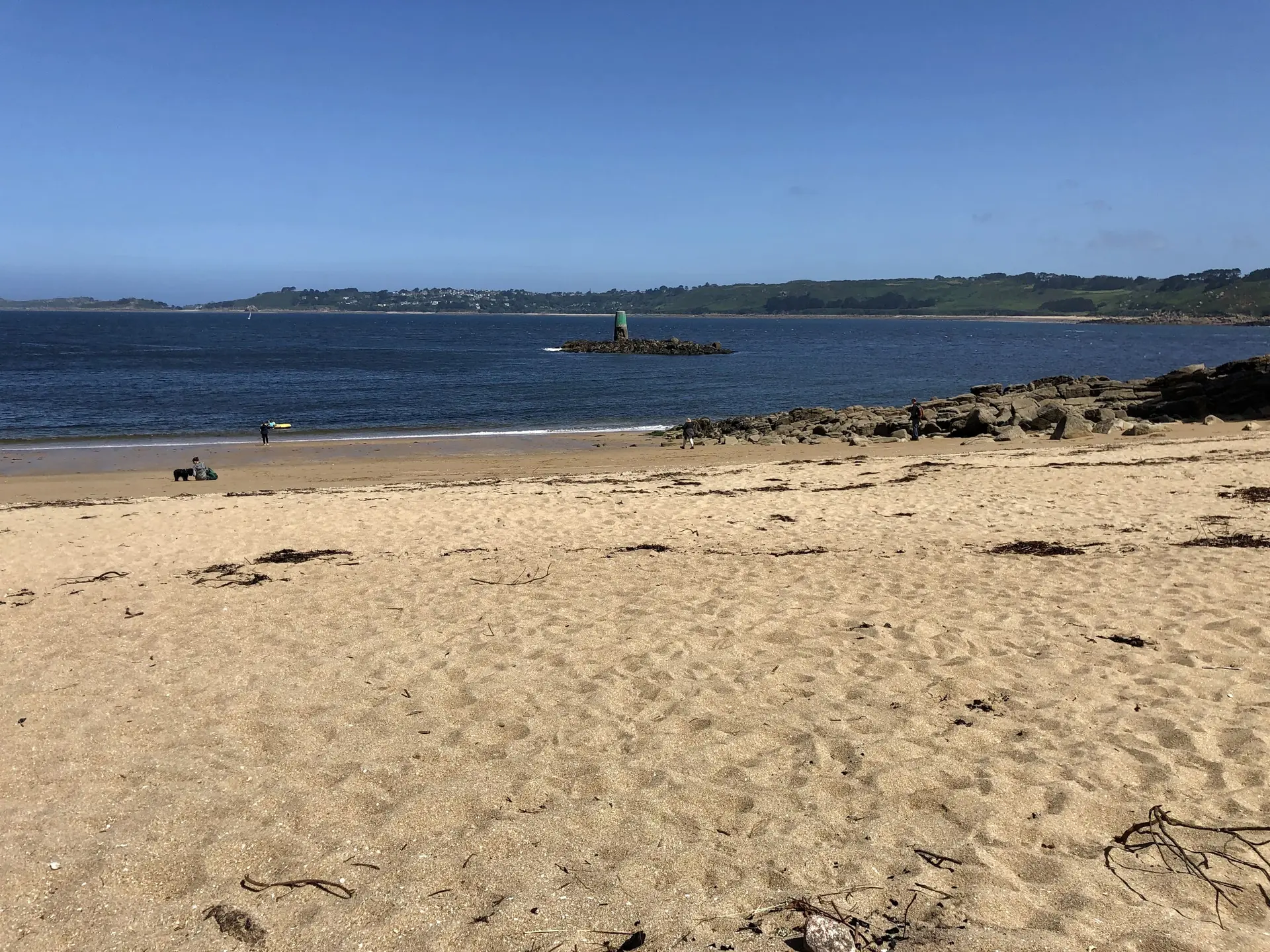 Plage Kirio vue sur Baie de Lannion et Trébeurden - Lokemo