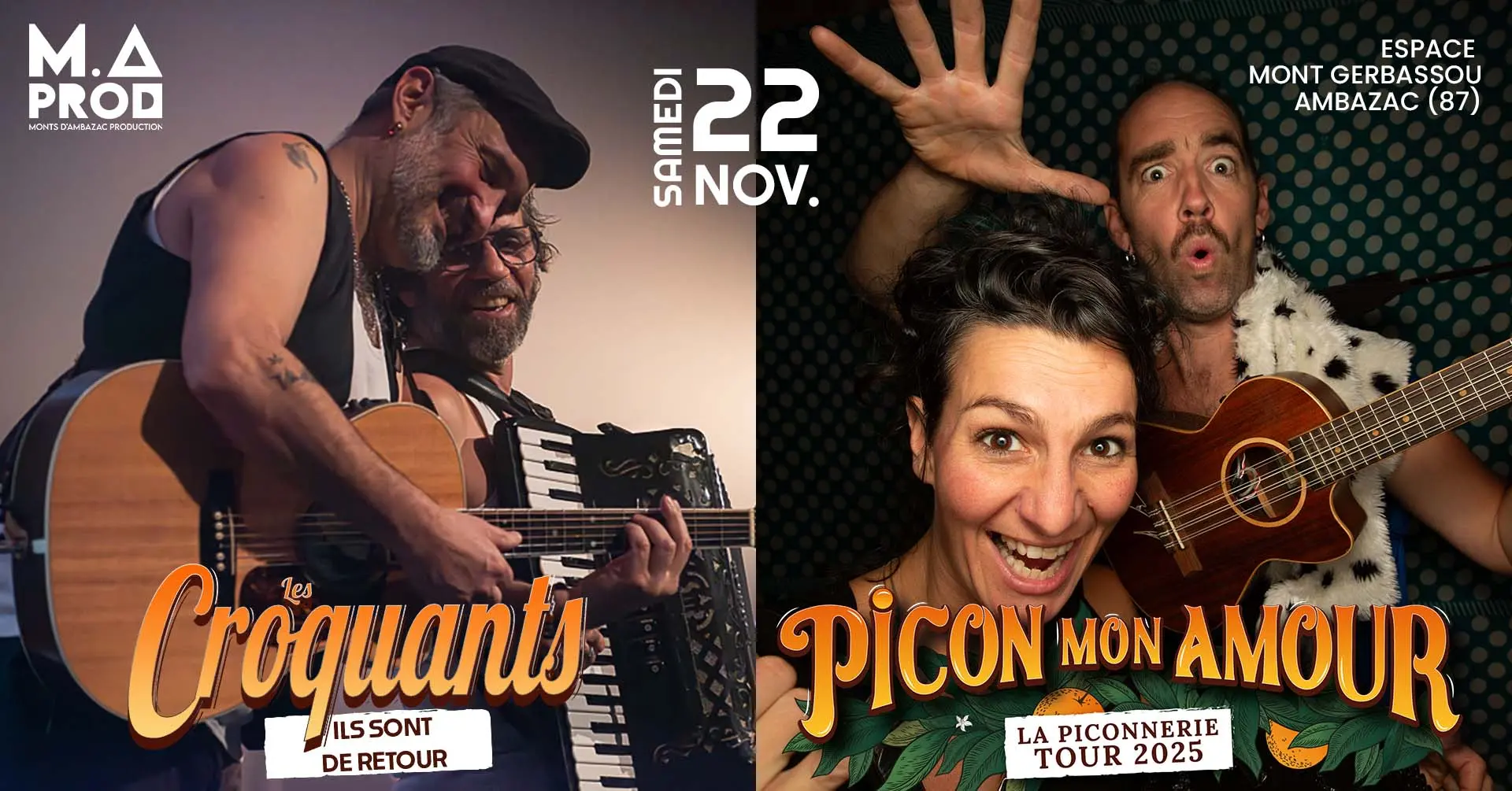 Concert - Les Croquants et Picon Mon Amour