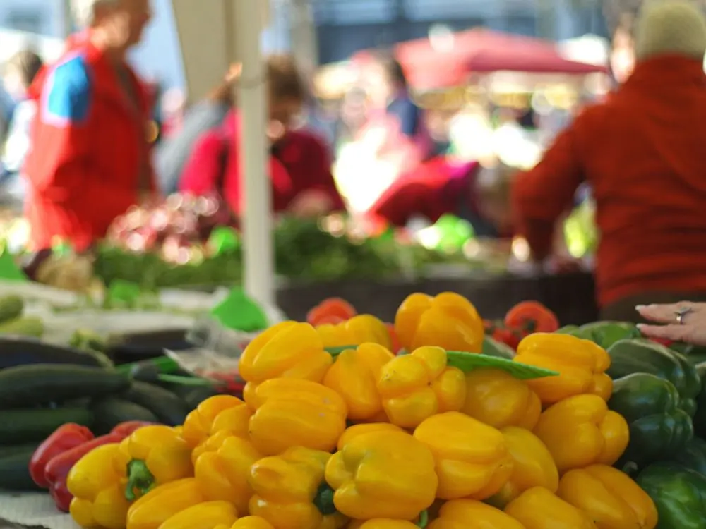 Marché légumes