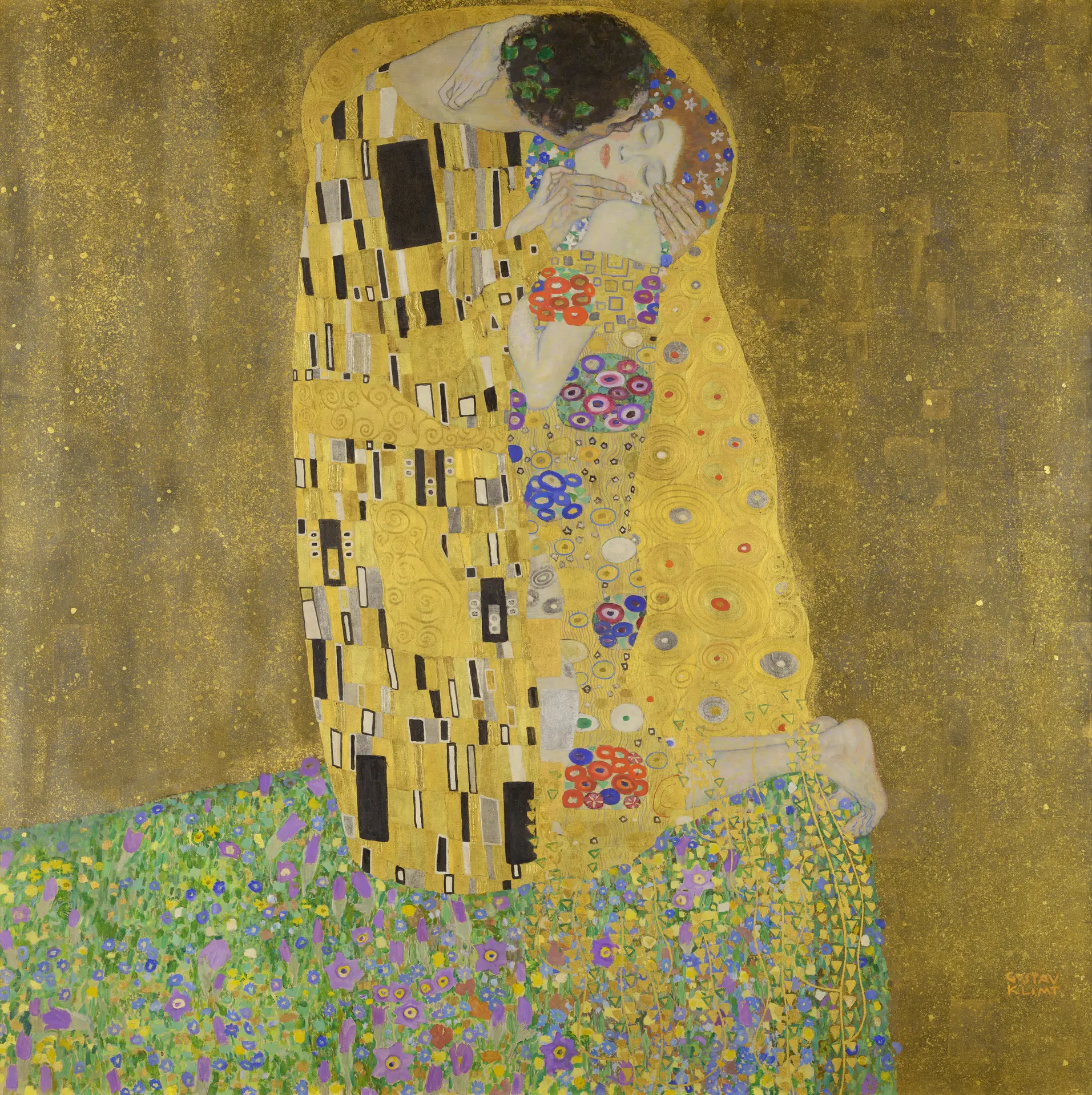 1- Le baiser_Klimt